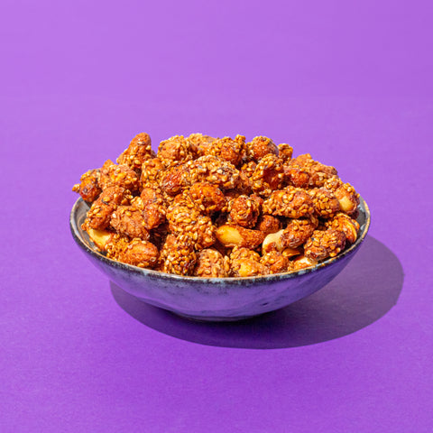 Erdnüsse, Crunchy mit Sesam 500g